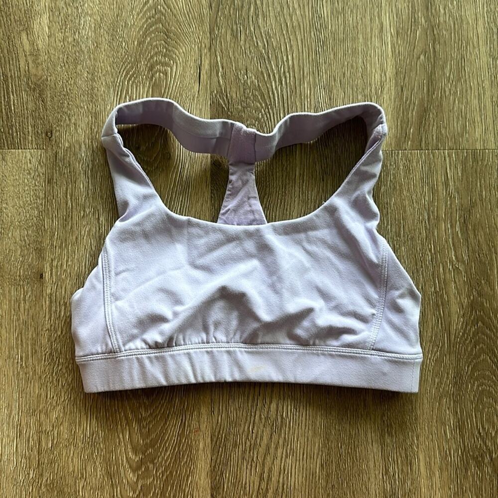 Southern Athletica Y-Not‎ Sports Bra Light Purple Small Workout Athletic Gym